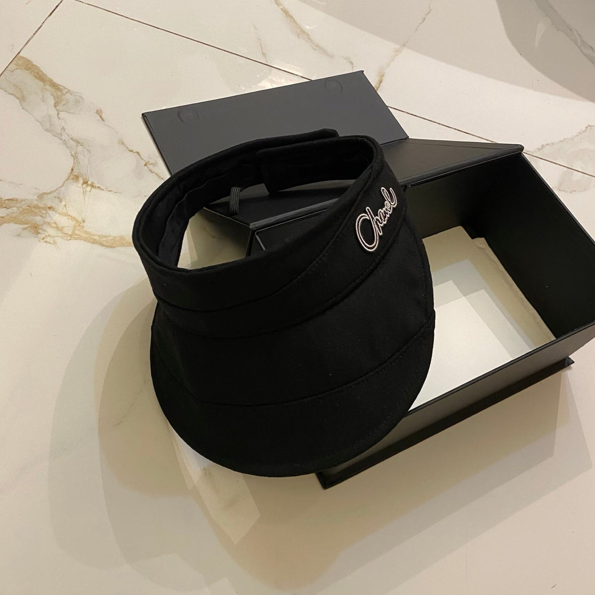 Chanel Cotton Linen Sun Visor