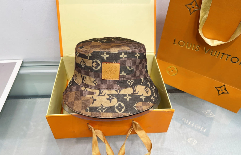 Louis Vuitton Double-Sided Camouflage Bucket Hat