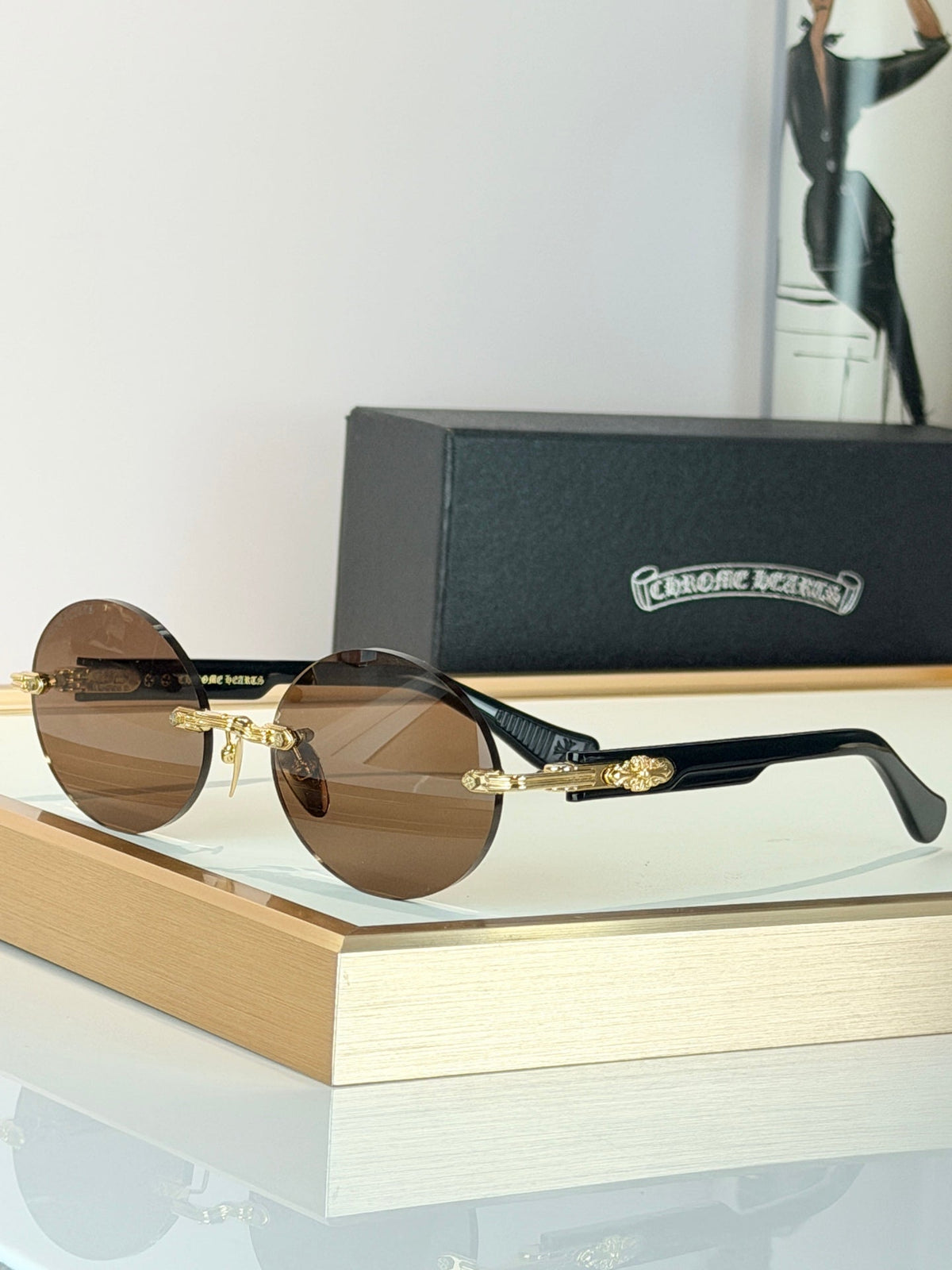 Chrome Hearts Deep III Sunglasses