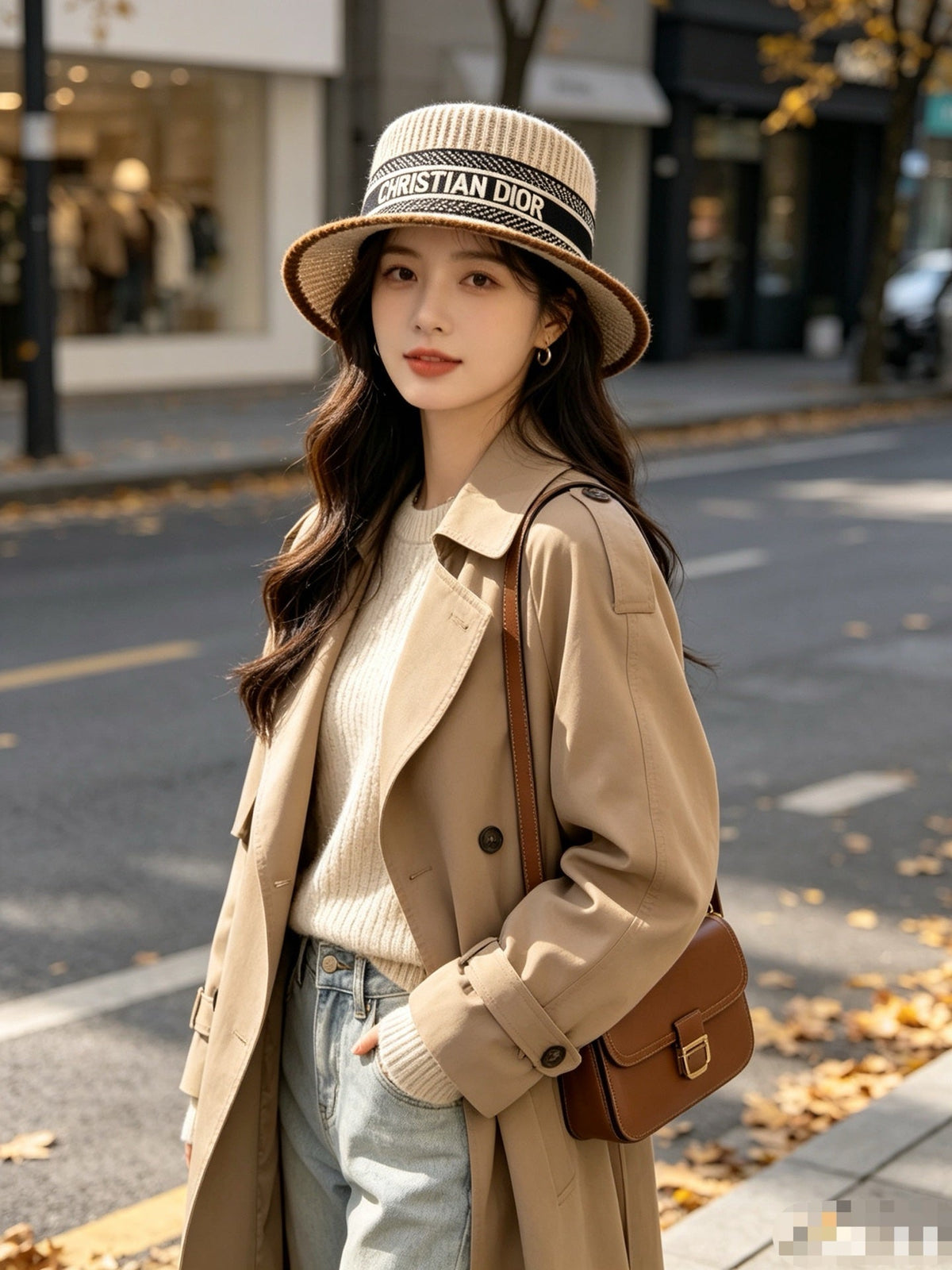 Dior Wool Flat-Top Hat